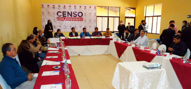 Mesa técnica del Censo en Tarija concluyó en que autoridades ediles y universitarias coadyuvarán en el proceso censal