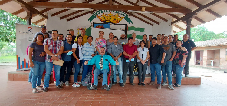Portachuelo se une a la socialización del proceso censal