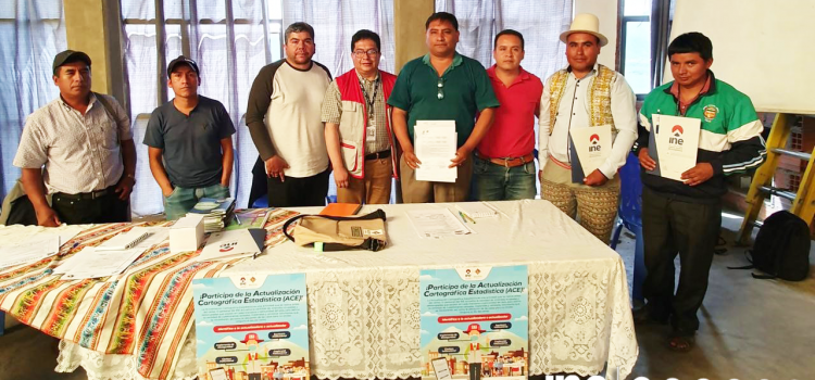 Municipios del Cono Sur de Cochabamba firman convenio interinstitucional con el INE
