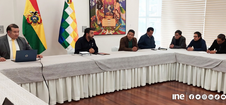 Gobernación de La Paz destaca el avance técnico del proceso censal que encabeza el INE