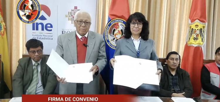 El censo 2024 tendrá el sello, firma y apoyo de la Universidad Autónoma Tomás Frías de Potosí