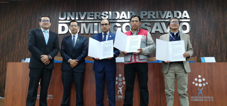 La Universidad Privada Domingo Savio regional Chuquisaca ratifica su compromiso para con el Censo