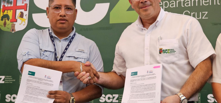 INE y Gobernación de Santa Cruz firman acuerdo de cooperación para el Censo 2024