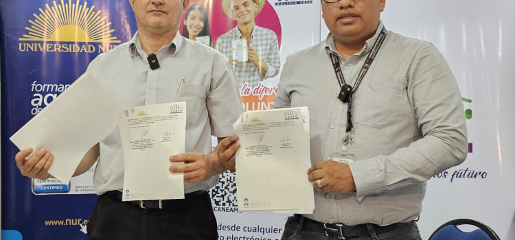 INE y Universidad NUR firman convenio para el Censo 2024