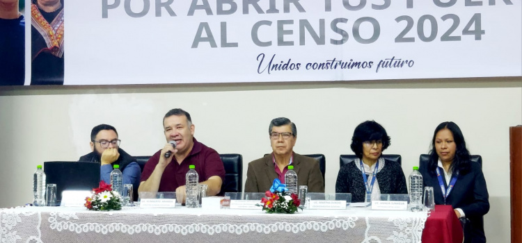 Censo 2024: Tarija recibe información de primera mano del INE sobre el conteo poblacional